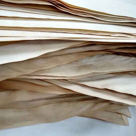 25 Tea Stained 11"x17" Dyed Papers, Hand Dyed Papers, Junk Journal Supply - Picture 8 of 10